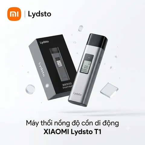 Máy đo, thổi nồng độ cồn di động XIAOMI Lydsto T1/ YM-JJCSY01 (P137367)