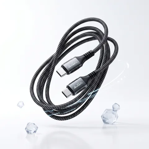 Cáp sạc AXIA dây dù C to C ( ko hộp) (P137099)