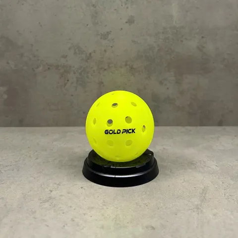 [Kho HCM] Hộp 6 quả bóng Pickleball chính hãng Gold Pick, bóng 40 lỗ, nhựa nguyên sinh (P136200)