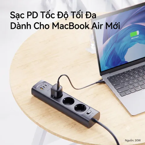 Combo 2 củ sạc nhanh 30W (chân tròn) VOLTME REVO 30 GAN CHARGER (30W) - V1186 (P135912)