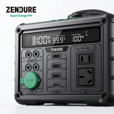 Trạm sạc công suất 1000W hãng ZENDURE SuperBase M - SuperBase ZDSB600M dung lượng 600Wh (P135207)