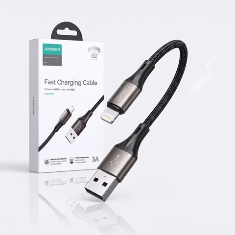 Dây cáp sạc iPhone ngắn 20cm chính hãng JOYROOM N1 SERIES (S-0230N1 - 0.2M) (P135202)