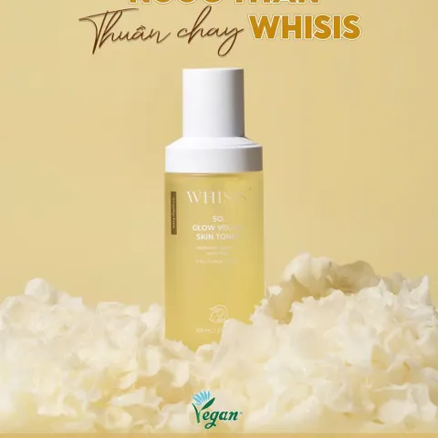 Nước Thần Thuần Chay WHISIS So, Glow Vegan Skin Toner (P134778)