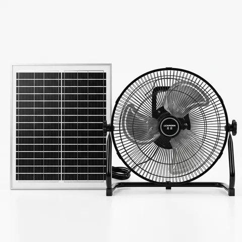 Quạt tích điện năng lượng mặt trời 12 inch LEAMORN / PD-108 (P134208)