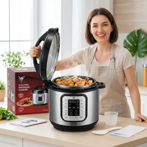 Nồi áp suất đa năng 10 in 1 KLX002, dung tích 6L, công suất 1000W (P134140)