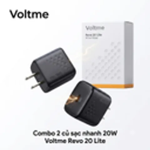 Combo 2 Củ sạc nhanh 20W VOLTME Revo 20 Lite Charger 20W - V1164 (P134080)