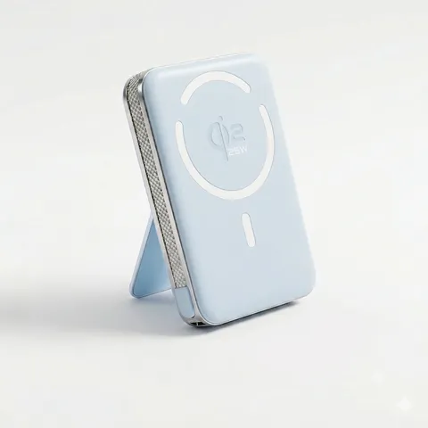 Pin  dự phòng 10.000mAh công nghệ Qi2 sạc nhanh không dây 25w M02B+ , liền cáp Type-C, có CCC-ko hộp (P132391)