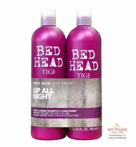 (NK cty) Dầu gội xả Bead Head TIGI 750ml - Màu tím, Nuôi Dưỡng và Phục Hồi Tóc Khô Hư Tổn