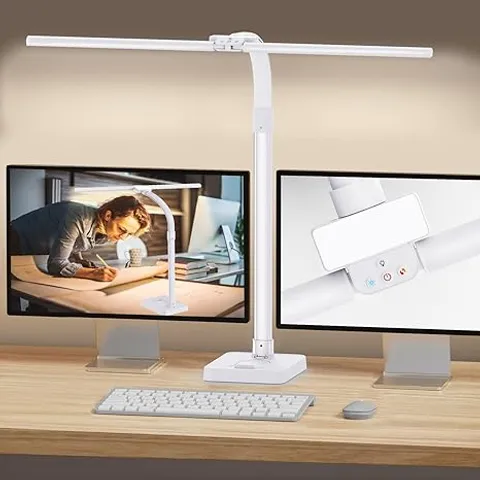 Đèn đọc sách TD01, đèn bàn hai đầu  ( Hàng Amazon ) (P125680)