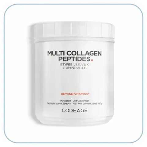 Bột Collagen CodeAge Marine Peptides 450g - Hỗ Trợ Trẻ Hóa Da Từ Collagen Cá Đại Dương Nhập Khẩu Mỹ, Cải Thiện Độ Đàn Hồi, Giảm Nếp Nhăn 821939