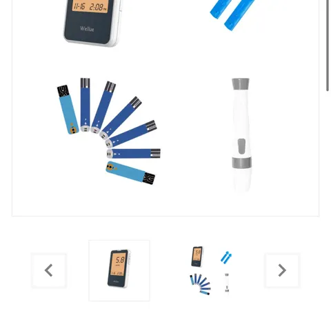 Máy đo đường huyết Wellue G-427B ( chưa kèm que giấy thử ) (P121778)