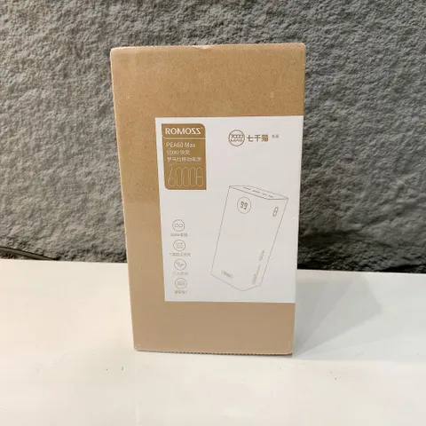 Pin dự phòng 60.000mAh ROMOSS PEA60 Max, sạc nhanh PD 100W (P119430)