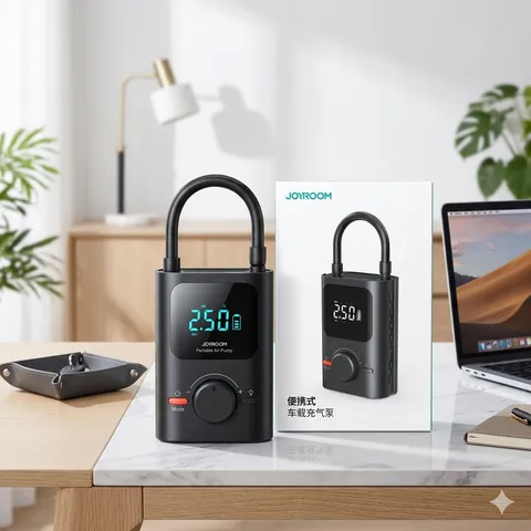Máy bơm lốp xe hơi JOYROOM CP121 không dây ( sạc Pin ) (P114571)