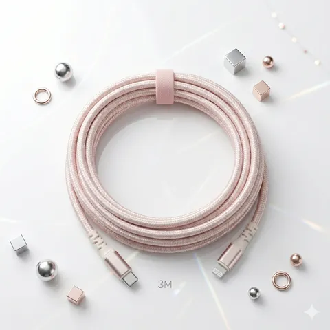 Dây cáp sạc nhanh iPhone dài 2M 3M chân Lightning C to L chuẩn MFI hãng DRAPOW CF23 (P113847)