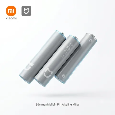 Pin tiểu AAA XIAOMI Alkaline Battery ( Pin điều khiển ) (P112019)