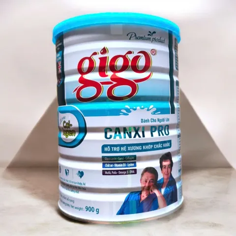 Combo(2 Hộp) Sữa bột dinh dưỡng GiGo canxipro 900g