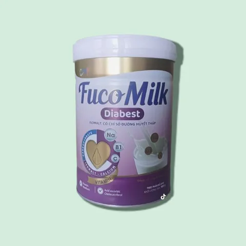 Sữa bột Fucomilk Diabest 900g,dành cho người tiểu đường(date mới)