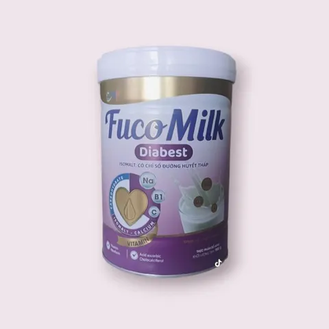 Sữa bột Fucomilk Diabest 900g,dành cho người tiểu đường(date mới)