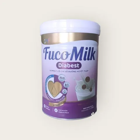 Sữa bột Fucomilk Diabest 900g,dành cho người tiểu đường(date mới)