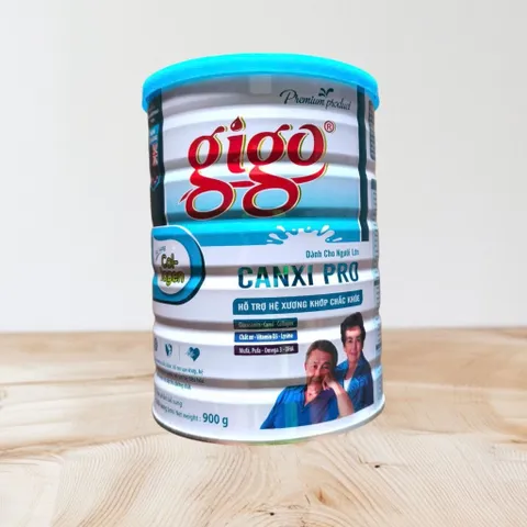 Combo(2 Hộp) Sữa bột dinh dưỡng GiGo canxipro 900g