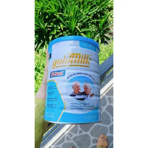 Sữa bột dinh dưỡng Goldmilk Hi-canxi 900g.Hỗ trợ xương khớp chắc khỏe