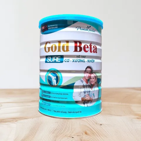 (Combo) 2 Hộp sữa Gold Beta sure 900g.Hỗ trợ cơ xương khớp dành cho người lớn