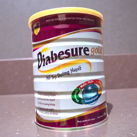Sữa tiểu đường dành cho người lớn Diabesure Gold lon 900g(date mới)