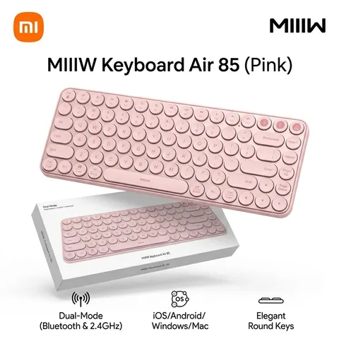 Bàn phím không dây Bluetooth hãng Xiaomi MIIIW Keyboard Air 85 MWXKT01 (P108959)