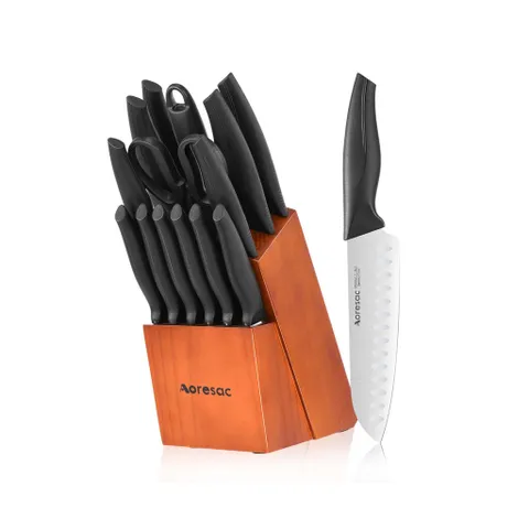 Bộ dao làm bếp 15 món hãng Aoresac ( Amazon Mỹ ) (P108427)