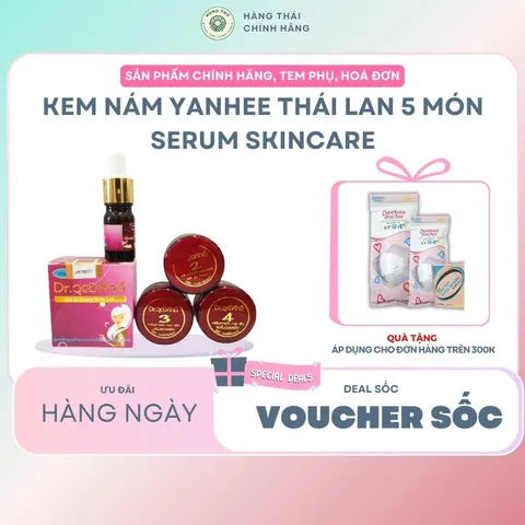Kem nám Yanhee Thái Lan 5 món Serum Skincare