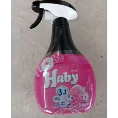 Xịt Thơm Phòng Haby 385ml – Hương Hoa Quả, Khử Mùi Nhà Ở, Xe Hơi, Văn Phòng, Giường Đệm, Quần Áo