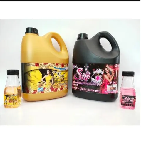 NƯỚC GIẶT SPJ 3.5L Can Vuông ĐEN, VÀNG-giúp làm mềm, tơi xốp sợi vải, chăm sóc và lưu hương giúp quần áo luôn ngát hương
