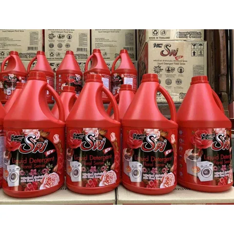NƯỚC GIẶT SPJ 3.5L Can tròn-giúp làm mềm, tơi xốp sợi vải, chăm sóc và lưu hương giúp quần áo luôn ngát hương thơm.