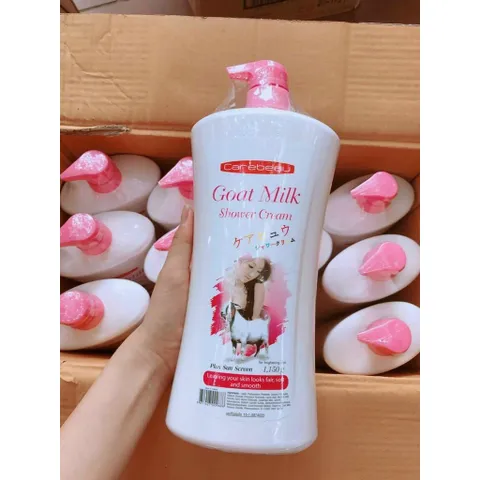 Sữa tắm Dê Goal Milk Thái Lan 1150ml trắng da,làm mịn cả ngày