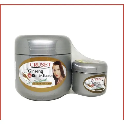 KEM Ủ TÓC CRUSET THÁI LAN Sâm 500g [tặng kèm hủ 40g] - Kem Ủ Tóc Giúp Tóc Bóng Khỏe, Mềm Mượt Và Ngăn Ngừa Rụng Tóc