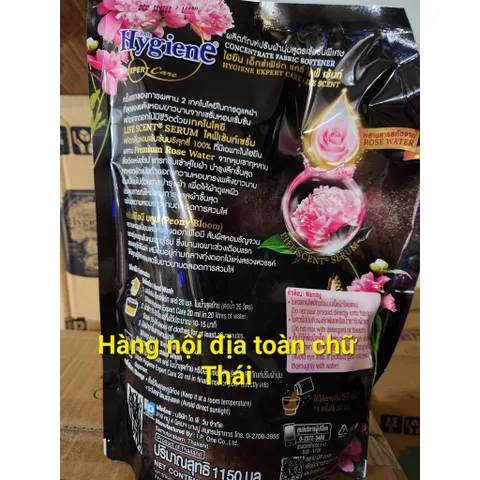 Nước xả Hygiene Expert Care Thái Lan 1150ml – Dùng giặt máy/tay, hương thiên nhiên, chống mùi