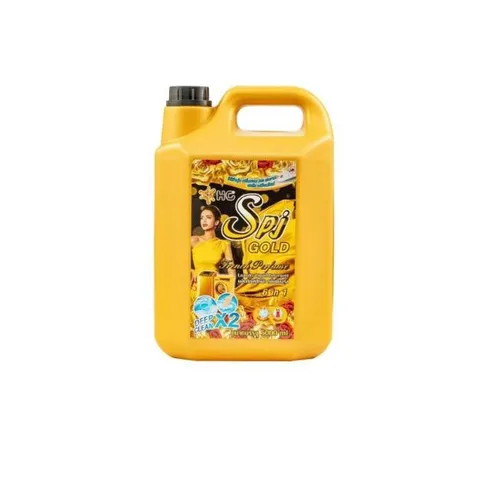 NƯỚC GIẶT SPJ 5L ĐEN, TÍM, CAM  -giúp làm mềm, tơi xốp sợi vải, chăm sóc và lưu hương giúp quần áo luôn ngát hương thơm.