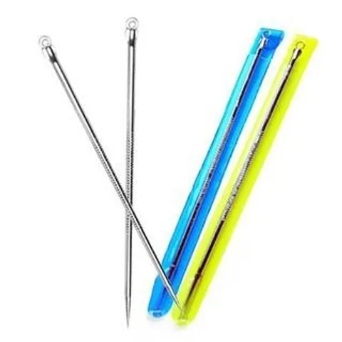 QUE NẶN MỤN BẰNG THÉP KHÔNG GỈ - dụng cụ lấy mụn an toàn cho da