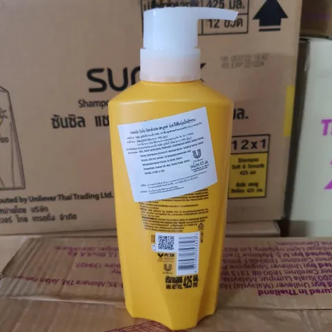 Dầu gội SunSilk 410ml dưỡng tóc suôn mượt, chống rụng, mùi thơm quyến rũ