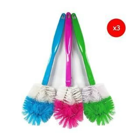 Chổi cọ nhà vệ sinh, gạt nước nhà tắm đa năng 2 trong 1, thiết kế nhỏ gọn chắc chắn giúp làm sạch sâu, dễ dàng vệ sinh