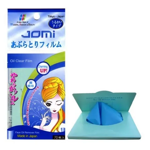 Giấy thấm dầu Jomi 70 miếng 1 gói.