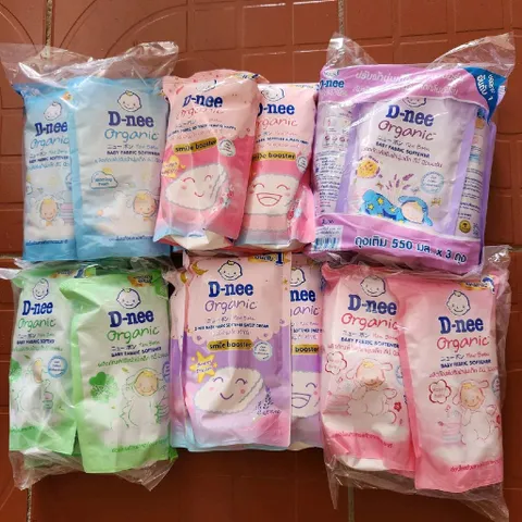 Sét 3 gói nước xả Dnee 550ml n ội đ ịa Thái Lan Cho Bé