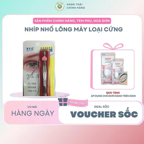 Nhíp nhổ lông mày loại cứng