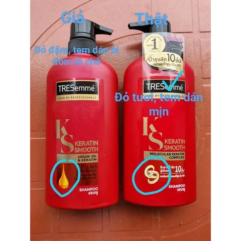 Dầu gội xả Treseme Thái Lan 450ml dành cho tóc uốn nhuộm