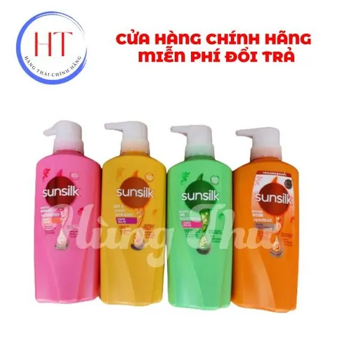 Dầu gội xả Sun silk Thái Lan 410ml