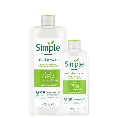 Nước tẩy trang Simp le 200ml - Làm Sạch Trang Điểm và Cấp Ẩm