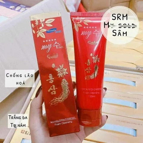 SRM HÀN QUỐC TUÝP 130G - SRM làm sạch sâu bã nhờn trên da, thông thoáng lỗ chân lông