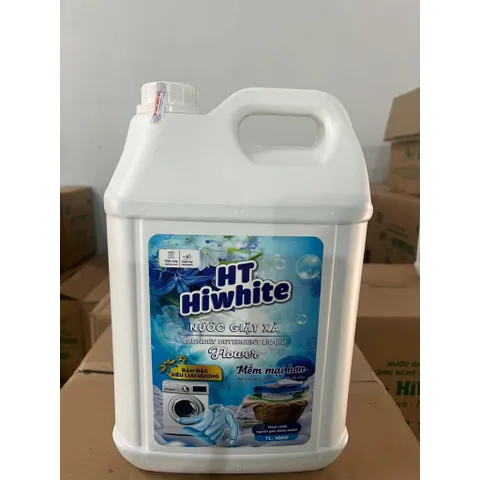NƯỚC GIẶT 10KG HT White - Siêu rẻ, siêu tiện - Giúp làm sạch vết bẩn quần áo, lưu hương lâu