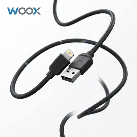 Dây cáp sạc iPhone hãng WOOX - USB to Lightning , ko hộp (P108279)