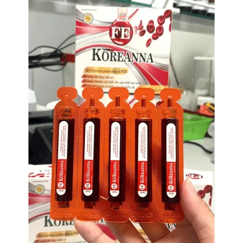Fe Koreanna Speckid Fenano bổ sung sắt và acid folic, giảm thiếu máu do thiếu sắt, giảm hoa mắt chóng mặt frt vin bet